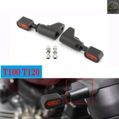 純正】水冷トライアンフ T100/T120 グラブレール取付キット 黒 - メルカリ