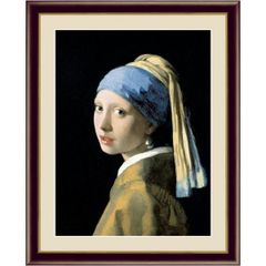 ds-〔 フェルメールの代表作 〕 F4号 真珠の耳飾りの少女 ヨハネス・フェルメール Johannes Vermeer