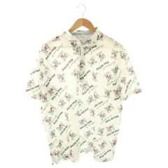 ディズニー Disney ゴルフシャツ ポロシャツ 半袖 総柄 2XL ホワイト マルチカラー /DOのサムネイル