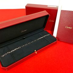 ⭐️美品 Cartier カルティエ ハートキー付き ブレスレット 750 WG 