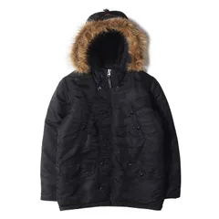 Supreme シュプリーム ジャケット ブラック 黒 S ナイロンツイル N-3B フライトジャケット N-3B Parka アウター コート 上着 ブルオン【メンズ】【中古】のサムネイル