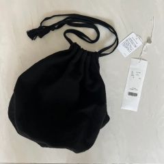 COMOLI 25AW コットンネルポーチ ブラック - メルカリ