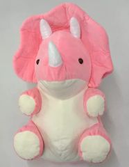【中古】ぬいぐるみ トリケラトプス ちょこんとおすわりパステルでかBIGぬいぐるみ 「恐竜時代」