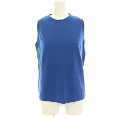 ロンハーマン Ron Herman 24SS リネンタンクトップ カットソー ノースリーブ 麻 リネン XS 青 ブルー 3910900480 /HNのサムネイル