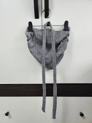 グレー ノースリーブ トップス マフラー セット 1 (新品)のサムネイル
