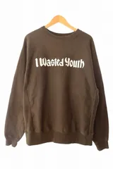 ウェイステッドユース Wasted youth 24AW Heavy Weight Sweatshirt ヘビー ウェイト スウェットシャツ WY28CS005 L 茶 ブラウン ブランド古着ベクトル 中古 260809のサムネイル