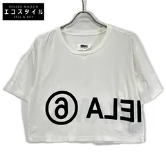 MM6　エムエムシックス　S52GC0110 ホワイト クロップド丈 Tシャツ　XSのサムネイル