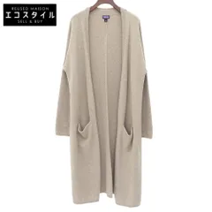 Patagonia　パタゴニア　美品 カシミヤ×ウール ロングカーディガン トップス レディース グレージュ S 50895 21年製　Sのサムネイル