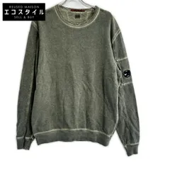 C.P.COMPANY　シーピーカンパニー　10CMSS197A グレー クルーネック ICEレンズスウェットシャツ　XLのサムネイル