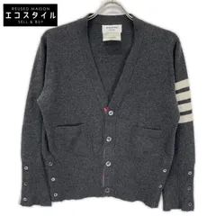 THOM BROWNE　トムブラウン　4BAR アームライン ウールニットカーディガン　3のサムネイル