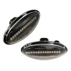 LED シーケンシャル サイドマーカー 流れるウインカー ハイフラ防止抵抗内蔵 SUZUKI スズキ (クリア)