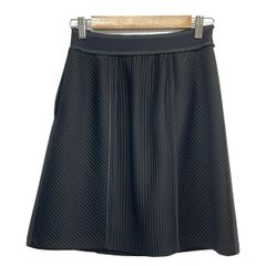 TO BE CHIC(トゥービーシック) スカート レディース美品  - 黒 ひざ丈