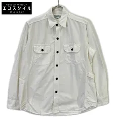 SASSAFRAS　ササフラス　ホワイト GARDENER SHIRT/ガーデナーシャツ　Sのサムネイル