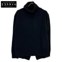 MUSE　ミューズ　21080500418130 ブラック ウールカシミヤ タートルネック プルオーバー　Fのサムネイル