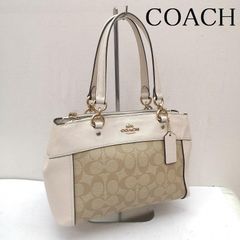 COACH handbag gold white tassel y2k - メルカリ