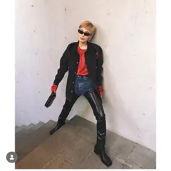 JOHN LAWRENCE SULLIVAN ジョンローレンスサリバンレザー切替デニム 新品未使用のサムネイル
