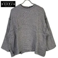 ARTS&SCIENCE　アーツ&サイエンス　グレー 081-L61D-111 リネン シャツ ブラウス　1のサムネイル