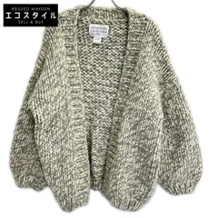 I love Mr mittens　アイラブミスターミトンズ　×RHC グレー ウール ローゲージ ニットカーディガン　ONE SIZEのサムネイル