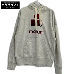 ISABEL MARANT　イザベルマラン　フロントロゴ ライトグレー スウェットパーカ