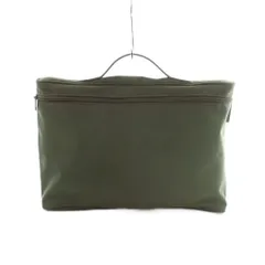 エルベシャプリエ Herve Chapelier レザーハンドルA4ブリーフL ブリーフケース 書類かばん ナイロン 緑 グリーン 茶 ブラウン 915NB /MI ■OSのサムネイル