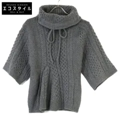 STELLA McCARTNEY　ステラマッカートニー　グレー 540596 ウール ハイネットニット　38のサムネイル