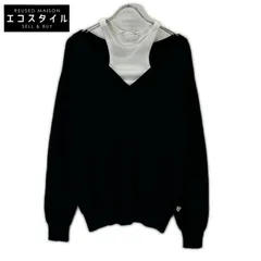 ALEXANDER WANG　アレキサンダーワン　ブラック CA00985 レイヤードニット　Sのサムネイル