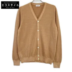 GRAN SASSO　グランサッソ　ベージュ VINTEGE 55169 22792 ウール 製品染め ニットカーディガン　50のサムネイル