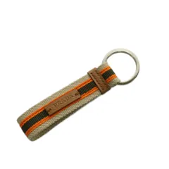 プラダ PRADA キーリング チャーム ロゴ ベージュ オレンジ /AN1 ■GY18 ■OHのサムネイル