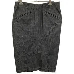GUCCI/グッチ/ペンシルデニムスカート/サイズ不明/ブラック/レディース/FE0466のサムネイル