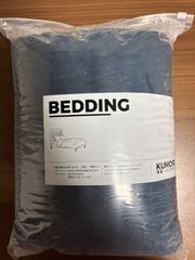 미사용 品 KUMORI ボックスシーツ ネイビー