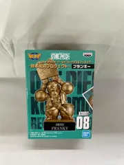 【未開封】フランキー 「ワンピース」 ワールドコレクタブルフィギュア -熊本復興プロジェクト- 銅像ミニフィギュア 店舗限定のサムネイル