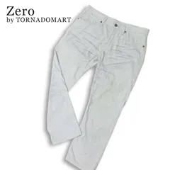 Zero by TORNADOMART トルネードマート USED加工★ ストレッチ ハイパー デニム クロップド パンツ ジーンズ Sz.L メンズのサムネイル