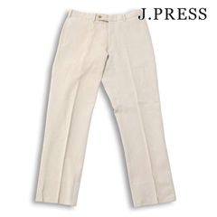 J.PRESS ジェイプレス 通年 コットン100％★ ピケ トラウザー ストレート スラックス パンツ Sz.82 メンズ