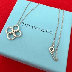 極 美品 TIFFANY&Co. ティファニー クアドロフォリオ クローバー