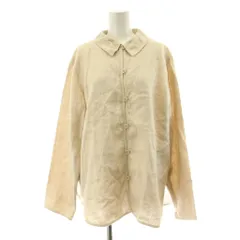 シンゾーン Shinzone 23SS LINEN SHIRT CARDIGAN FO BEIGE シャツカーディガン 長袖 麻 リネン F0 ベージュ 23MMSBL07 /KUのサムネイル