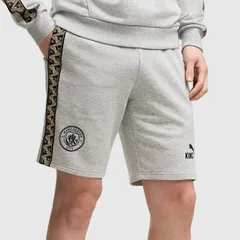 【送料無料・匿名配送】PUMA プーマ マンチェスター・シティ 26/27 公式 キング ショーツ グレー 金 ハーフパンツ 新品 正規品