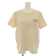 Sマックスマーラ 'S Max Mara ロゴ刺繍ポケットTシャツ カットソー クルーネック 半袖 L ライトベージュ 2419971021 /YTのサムネイル