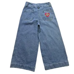 28 22ss Vivienne Westwood ヴィヴィアン・ウエストウッド ORB バックロゴ ポケット ワイド デニム パンツのサムネイル