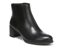 ナチュライザー レディース シューズ ブーツ・レインブーツ Naturalizer Bay Bootie Black Leather ブラックのサムネイル
