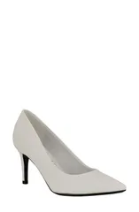 カルバンクライン レディース シューズ ヒール Calvin Klein Gayle Pump White 142 ホワイトのサムネイル