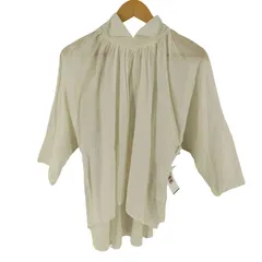 オムネス OMNES コットン ハイネック ブラウス レディース FREE のサムネイル
