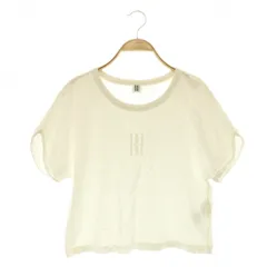 バイ マレーネ ビルガー BY MALENE BIRGER 25AW ロゴ刺繍Tシャツ 半袖 NOBLE取扱 XS ホワイト /MY ■OSのサムネイル