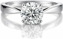 [FP BIJOUTERIE] パリ発ジュエリー 婚約指輪 プロポーズリング 一粒リング ソリテール シルバー925 レディース 指輪 BAGUE DE FIANCAILLES SOLITAIRE