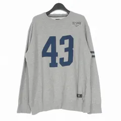 ディーシーシューズ DC SHOES ロゴ刺繍 スウェット トレーナー 長袖 XL グレー EDYFT03095のサムネイル