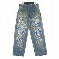 SWJP / CORDUROY CARPENTER PAINTED PANTS - メルカリ