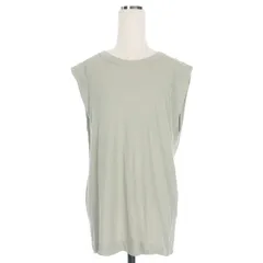 エイトン ATON クルーネック ノースリーブカットソー Tシャツ 2 グレー 7016303のサムネイル