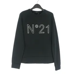 ヌメロヴェントゥーノ N°21 イタリア製 ロゴスウェット トレーナー 長袖 XS ブラック 黒 P16IN1M0E0234014のサムネイル