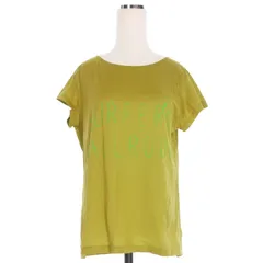 ゴールデングース GOLDEN GOOSE 製品染め プリントTシャツ カットソー 半袖 S グリーン 緑 G22D024.A7のサムネイル