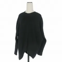 ステラマッカートニー STELLA McCARTNEY アシンメトリーニット セーター 長袖 36 ブラック 黒 356530S1475-1 国内正規のサムネイル