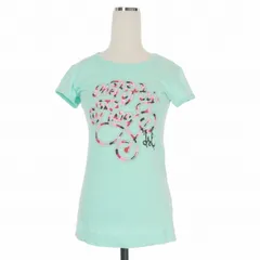 フィフティーファイブディーエスエル 55DSL ロゴプリントTシャツ カットソー 半袖 S ミントグリーン 緑 RN93243 国内正規のサムネイル